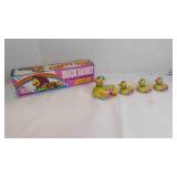 Vintage Duck Family Funny Action Wind-Up Toy