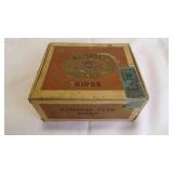 Vintage National Club Kings Cigar Storage Box