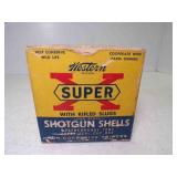 Vintage Western Super X-16 Gauge Shotgun Shells