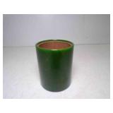 Vintage Green Marble Swirl Bakelite Cork Lined