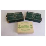 (3) Vintage Sewing Thread in Cardboard Boxes