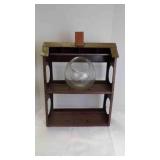Vintage "The Nut House" Metal Store Counter Rack