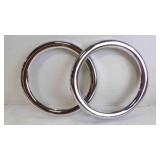 (2) New Pair 1915-27 Model T Headlight Door Rims