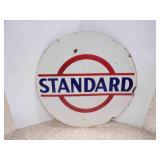Authentic 36" Double Sided Porcelain Standard Esso