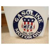 42" Imported? Double Sided Porcelain MFA Oil Co