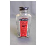 Vintage Zoes Suede Dye & Dressing Glass Bottle
