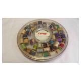 Vintage MAC Panel Sewing Thread Organizer