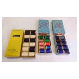 (3) Vintage Sewing Thread in Cardboard Boxes