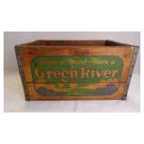 Vintage Morand Bros. Beverage Co. Wooden Crate
