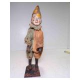 1893 Cretors Toasty Roasty Cast Iron Clown Figure