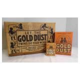 Vintage Gold Dust Washing Powder (2) New Old Stock
