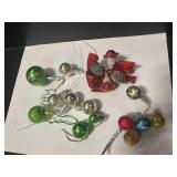 Spun Cotton Santa Head Christmas Corsage pcs