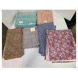6 pieces polyester cloth