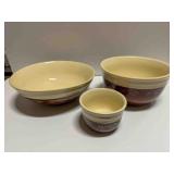 Oxford Stone Ware Mixing Bowls 9ï¿½"salad serving