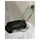 Oster Electric Skillet Large 12"x16" Hinged lid