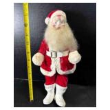 Harold Gale Santa 14" hard plastic white boots