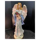 30" Fiber Optic Christmas Angel changes color