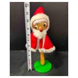 Wood Twirling Santa Music Toy, Twirl Santa & he
