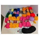 Heavy Rug Yarn, 15+ skeins