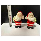Santa Claus S/P Shakers Vintage Christmas