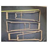 3 Antique Automobile Car Folding Jacks