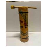 Hand Carved Bamboo Slit Log Drum