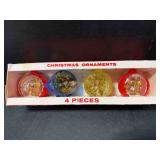 Jewelbrite Christmas Ornaments in Box-4 Diorama