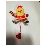 Santa Claus Christmas Pin-hard plastic by Yuletide