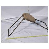 Primitive folding stool