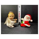 Santa & Angel Candle Climbers-do not match-singles