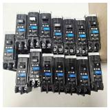 15 Eaton Breaker Fuses, Dual-Purpose AFC/GFCI