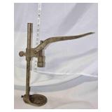 Vintage bottle capper, 16ï¿½" tall