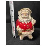 Spaghetti Santa Claus Bank 6"t, has some crazing