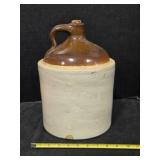 2 gallon vintage stoneware shoulder jug