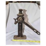 Antique cast iron screw jack