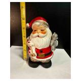 Porcelain Bisque Santa Claus Bank 5610