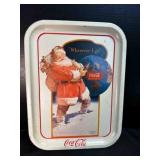 Coca Cola Tray Santa Claus "Wherever I Go"