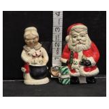 Santa & Mrs. Claus Salt & Pepper Shakers