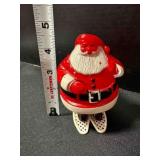 Rosbro Santa on Snowshoes Hard Plastic Candy