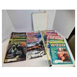 Gardening & Home Improvement magazines; whiteboard