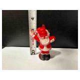 Antique Bottle Brush Flocked Snow Tree 4" tall