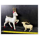 Celluloid Reindeer w/ cracked leg & missing antler