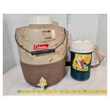 2 insulated water jugs