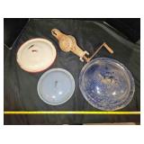 Fre-Zee-Zee Ice Cream Freezer crank & lids