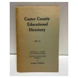 Custer County Educational Directory 1936-37