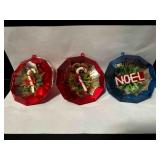 Jewelbrite Christmas Ornaments in Box-3 round