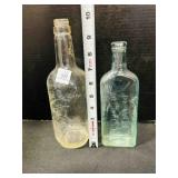 Dr. Miles Medical Co. bottle & Old Quaker Bottle