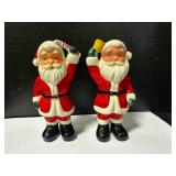 Standing Santa Claus Salt & Pepper Shakers-cork