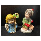 Lefton Shepherd Angel & Lefton December Boy