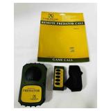 Remote Predator Game Call in pkg--untested